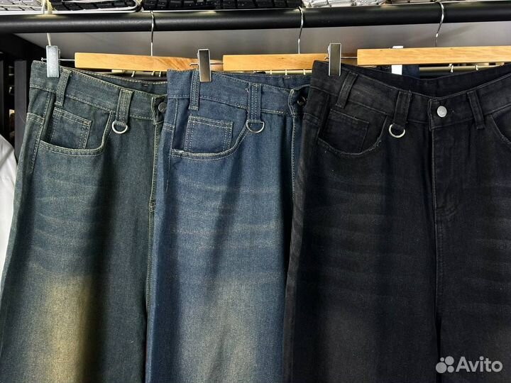 Шорты джинсовые мужские широкие