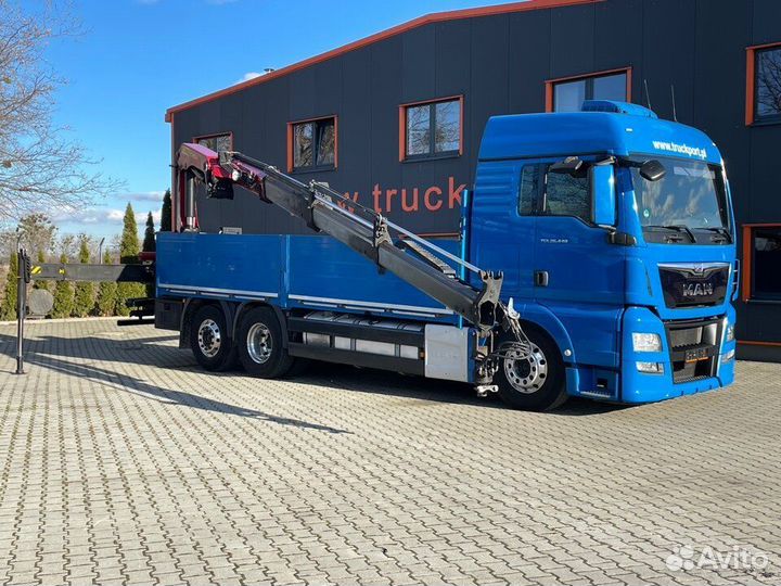 MAN TGX с КМУ, 2016