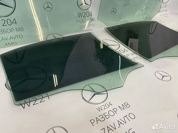 Стекла боковые Mercedes 204