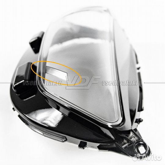 Стекло для фары Ford Mondeo V (2012-2019) Левое