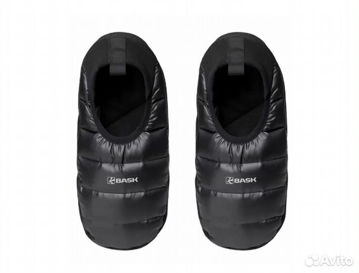 Пуховые тапки Bask D-Tube Slippers Черный