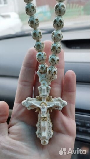 Чётки Крест ручной работы в Авто