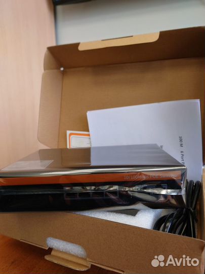 Коммутатор Poe Switch на 6 портов smart tech