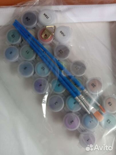 Картина по номерам новая