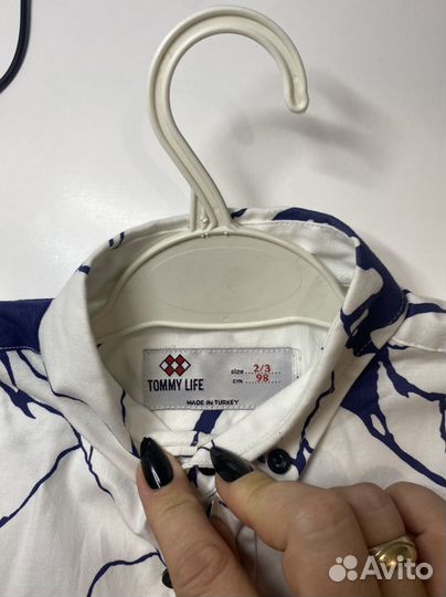 Рубашка для мальчика р 98