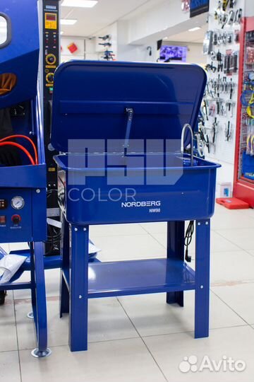 Мойка деталей с электрическим насосом 75л