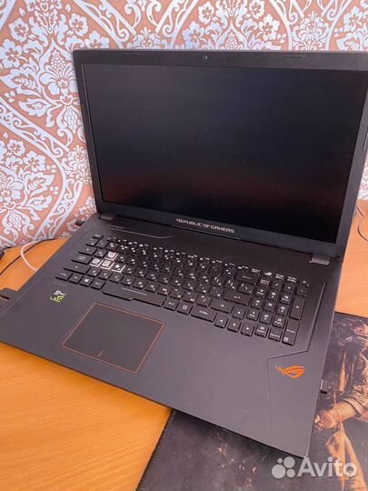 Игровой ноутбук Asus ROG strix GL753VD