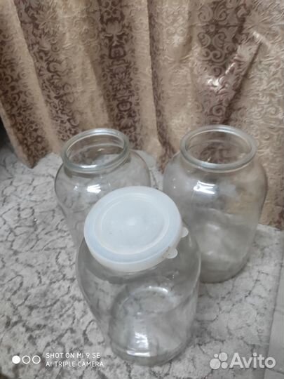Банки стеклянные 5 литров