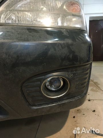 Subaru B4 установка линз в противотуманки