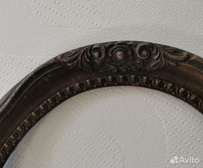 Рамка для зеркала винтажная металлическая 76*49см