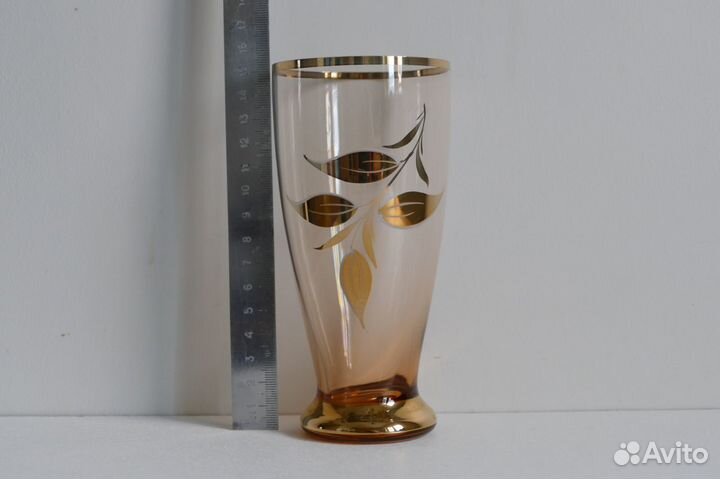 6 Стаканов из набора для напитков Германия Винтаж