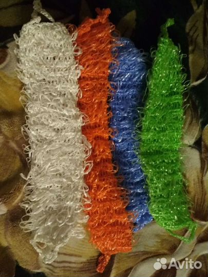 Мочалка ручной работы