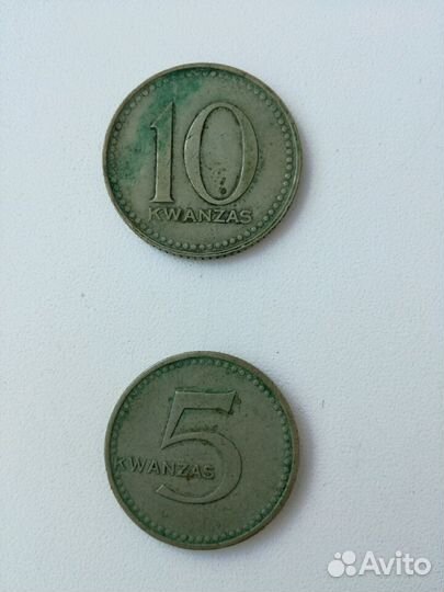 Монеты Народной Республики Ангола (Кванзы)