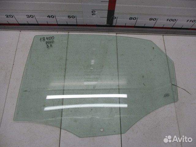 Стекло двери задней левой Volkswagen Polo 5 MK5