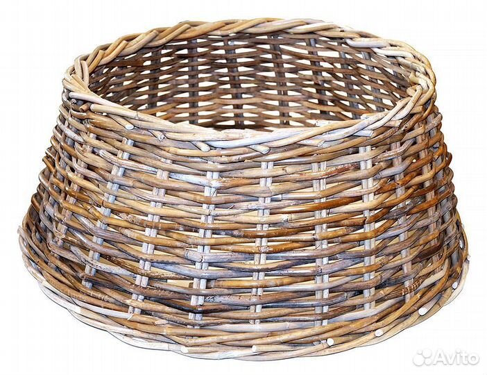 Плетеная корзина под ель бежевый d60-65 Бельгия