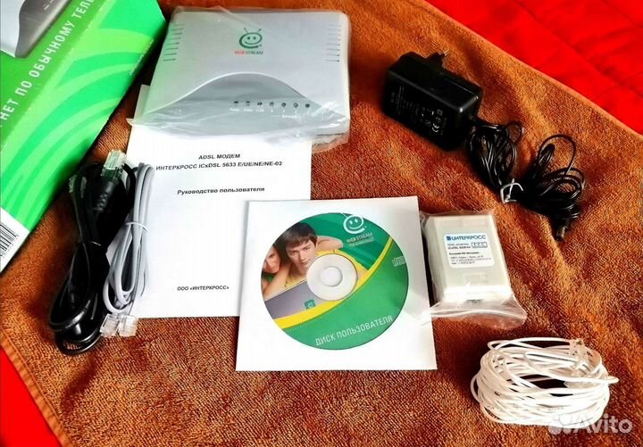 Модем WEB stream для подключения к интернету