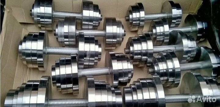 Гантели разборные