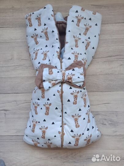 Конверт одеяло на выписку зима