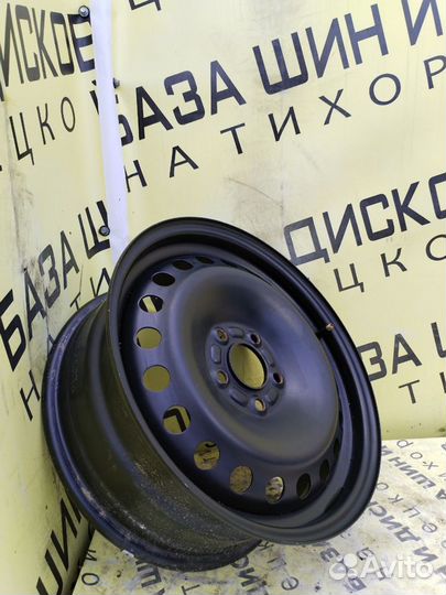 Штампованный диск R16 5x108 6.5J ET 50 Цо 63.4