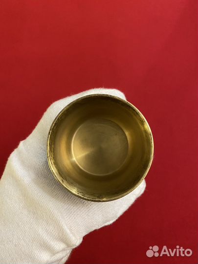 Большая серебряная стопка, 875 пробы