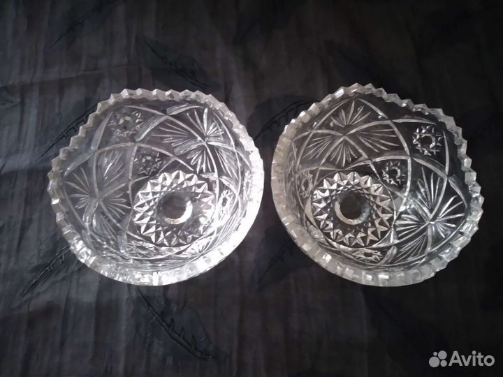 Салатник или конфетница хрусталь чсср