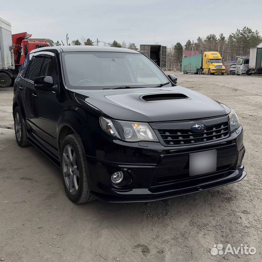 Передний сплиттер, губа Subaru Forester SH 07-13