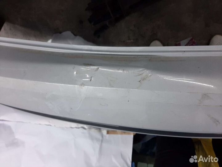 Задний бампер Volkswagen Polo 2018 седан