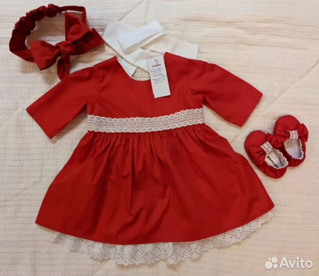 Платье на фотосессию новое, 80 см