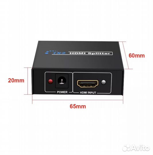 Делитель hdmi сигнала с усилителем