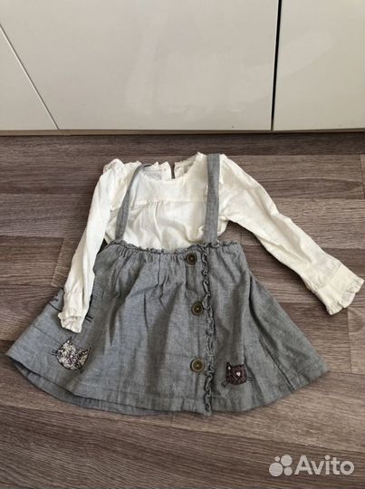 Сарафан и блузка Next