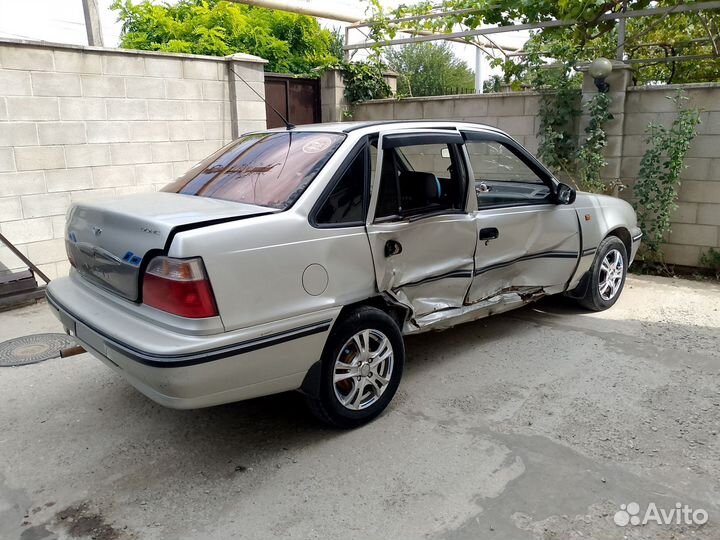 Daewoo Nexia 1.5 МТ, 2007, битый, 31 070 км