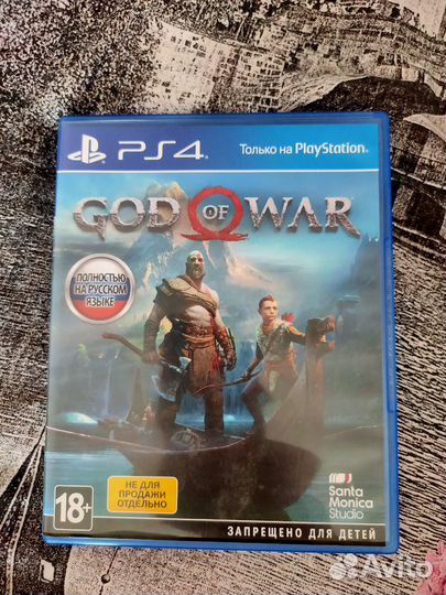 Игры на ps4 god of war, ведьмак 3,cuphead
