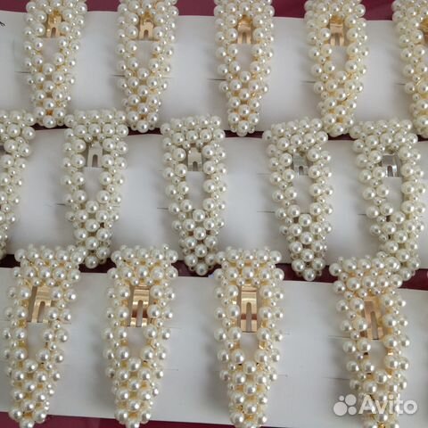 Продаю Заколки с бусинами, заколки с жемчугом