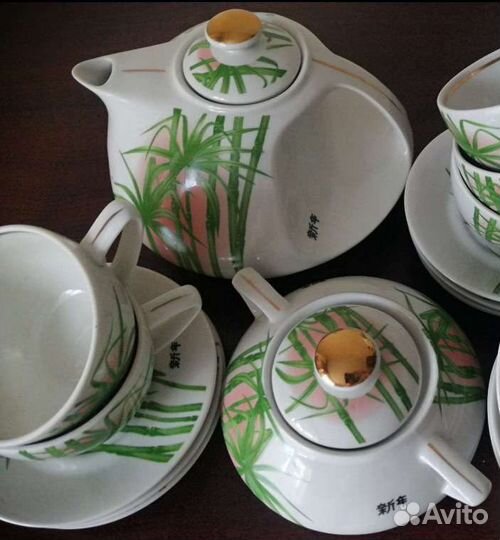 Чайный сервиз СССР сервиз кофейный винтаж