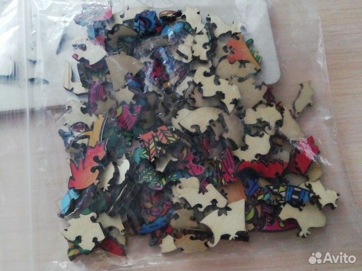 Деревянные пазлы