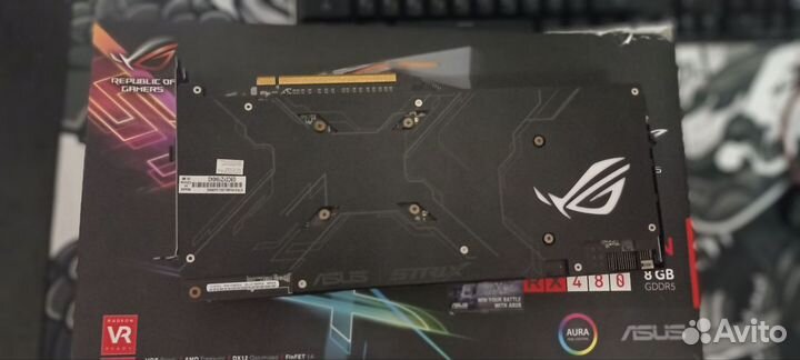 Видеокарта rx 480 8gb