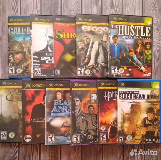 Игры на Xbox Original 11 шт