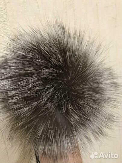 Помпоны из натурального меха