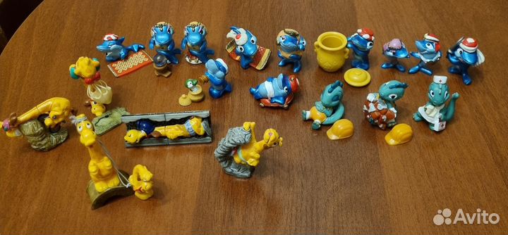 Игрушки из киндера 90х