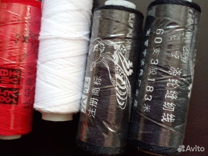 Нитки швейные