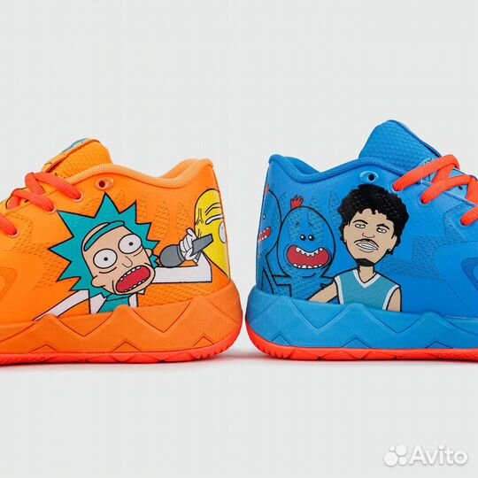 Кроссовки баскетбольные Puma MB 01 Rick And morty