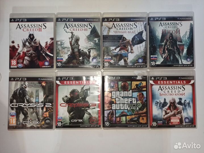 Диски на ps3