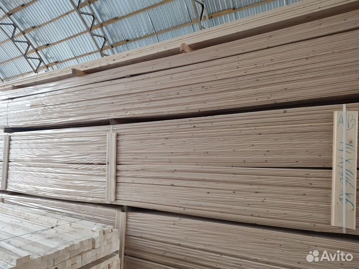 Имитация бруса 17х137х3000 сорт ав из хвои