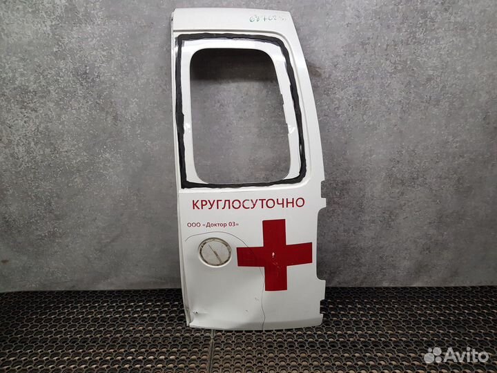 Дверь распашная задняя правая Volkswagen Caddy