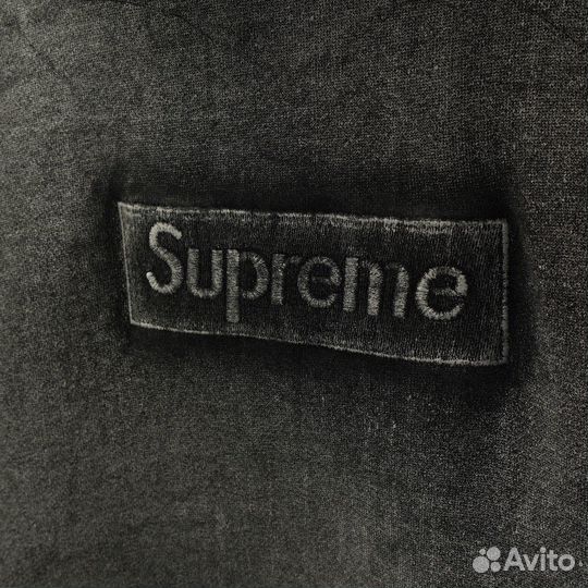 Люксовое Худи Supreme x Maison Margiela серое