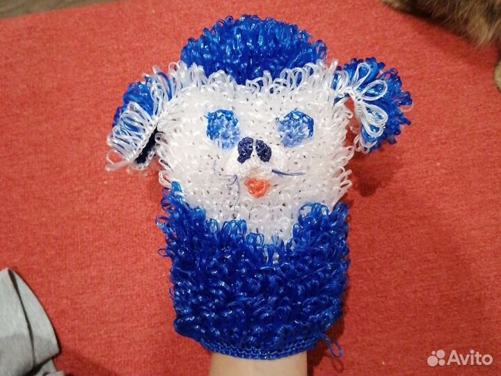 Мочалка-игрушка