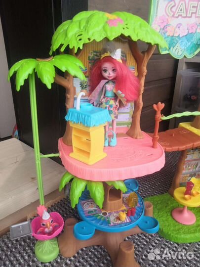 Enchantimals Джунгли кафе/Домик попугая