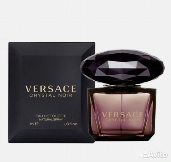 Versace crystal noir женские духи версаче