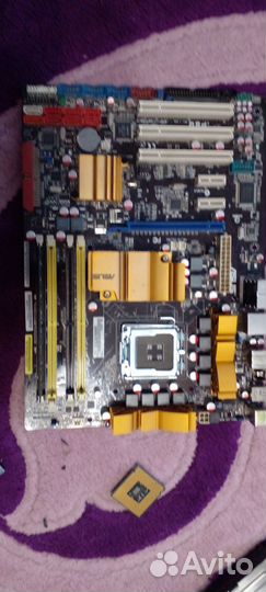 Материнская плата asus p5q green