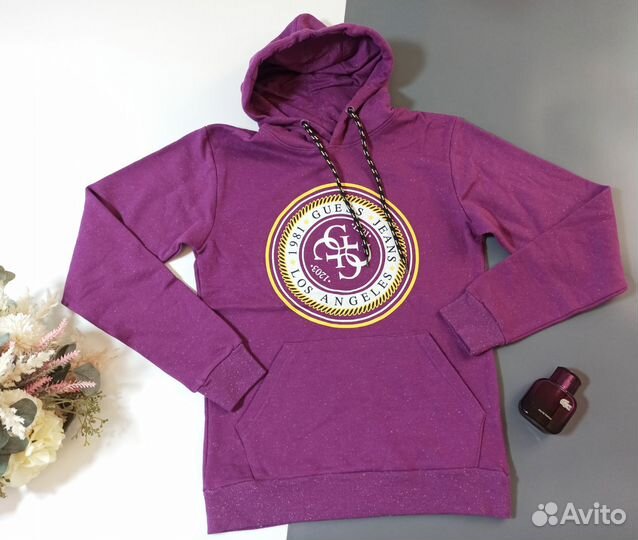 Guess Теплая толстовка на флисе S-44